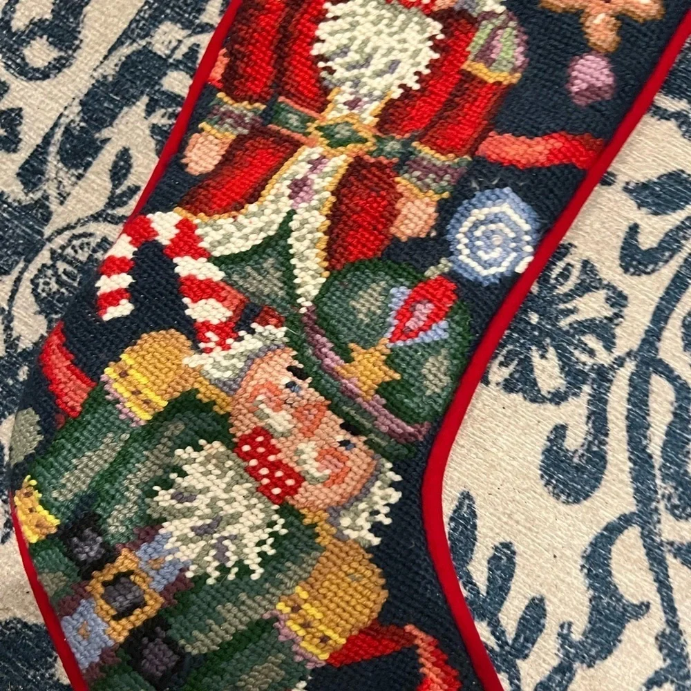 Vintage RALPHIE Festive Nutcracker Christmas Stocking